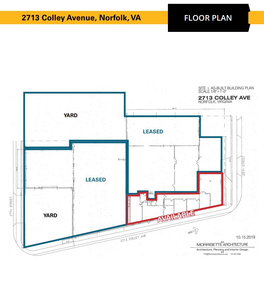 2713 Colley Ave, Norfolk, VA for lease Floor Plan- Image 1 of 1