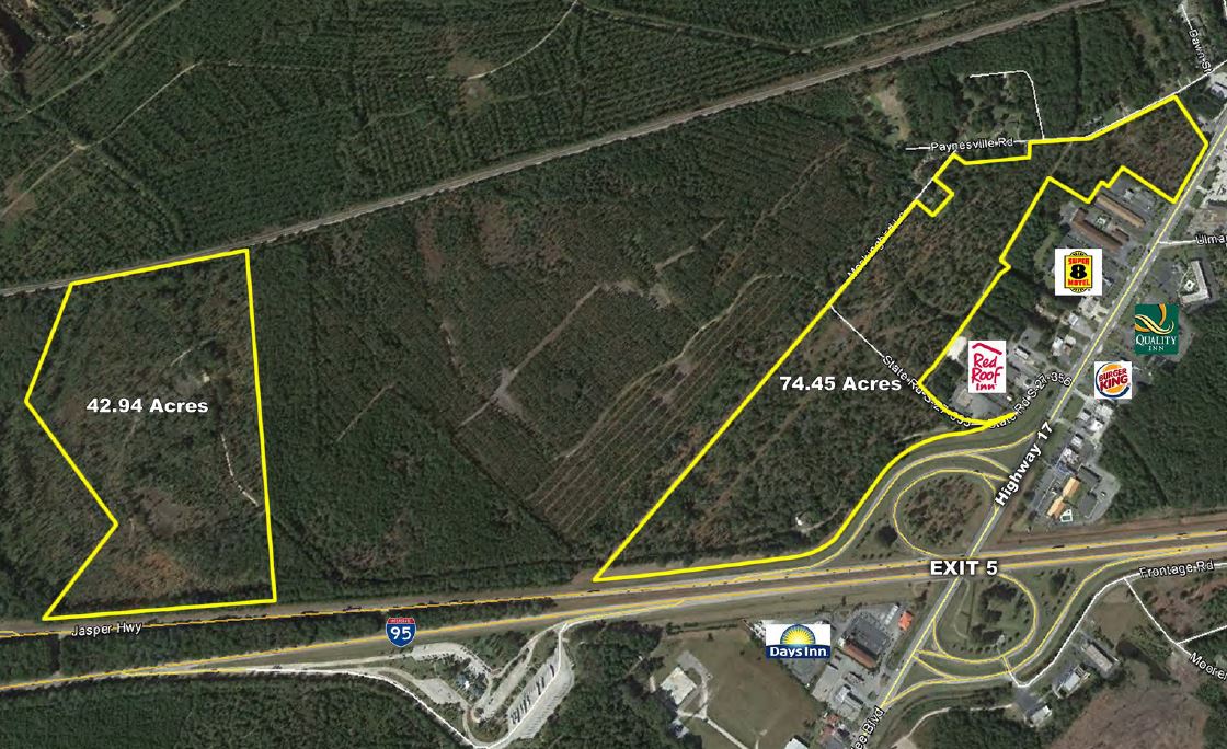 I-95 @ Exit 5, Hardeeville, SC for sale Primary Photo- Image 1 of 1