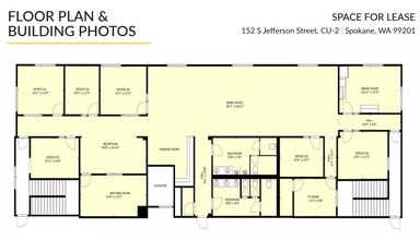 152 S Jefferson St, Spokane, WA for lease Floor Plan- Image 1 of 5