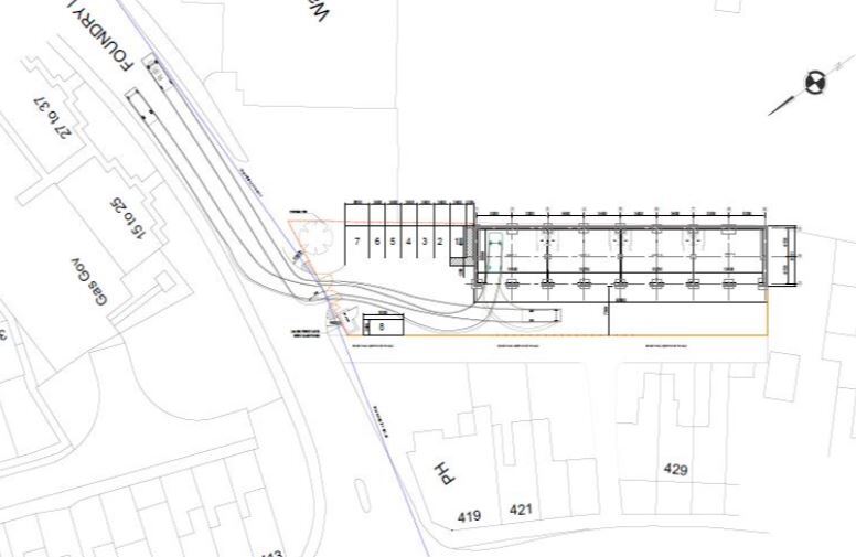 Foundry Ln, Widnes for sale - Site Plan - Image 2 of 2