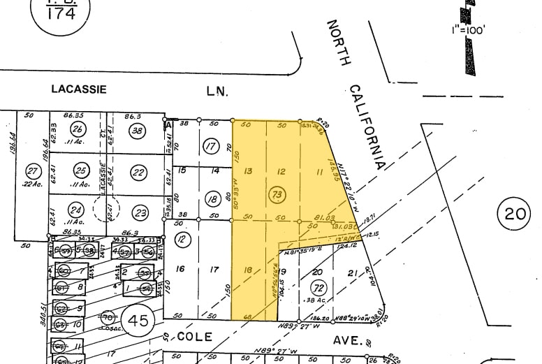 1777 N California Blvd, Walnut Creek, CA for lease - Plat Map - Image 2 of 14