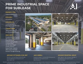 1000 S 2nd St, Plainfield NJ - Warehouse