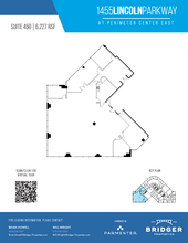 1455 Lincoln Pkwy E, Atlanta, GA for lease Floor Plan- Image 2 of 2