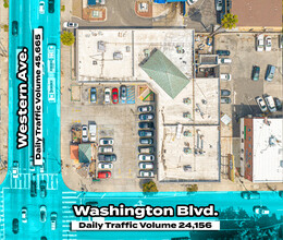 2181 W Washington Blvd, Los Angeles, CA for lease Aerial- Image 2 of 3