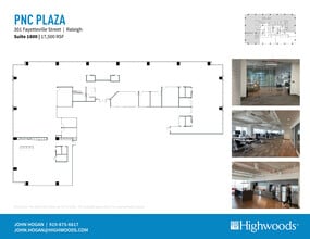 301 Fayetteville St, Raleigh, NC for lease Floor Plan- Image 2 of 2