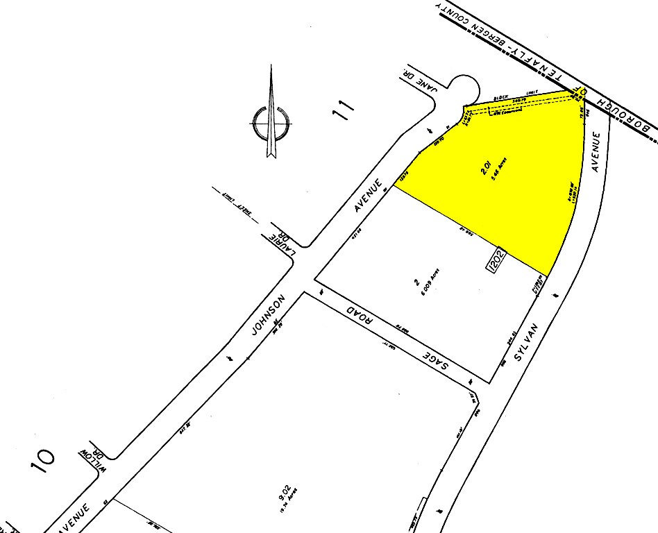 1000 Sylvan Ave, Englewood Cliffs, NJ for sale Plat Map- Image 1 of 1