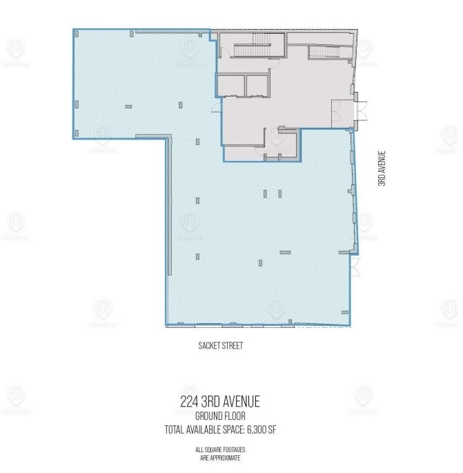 224 3rd Ave, Brooklyn, NY for lease Floor Plan- Image 1 of 2