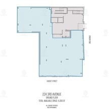224 3rd Ave, Brooklyn, NY for lease Floor Plan- Image 1 of 2