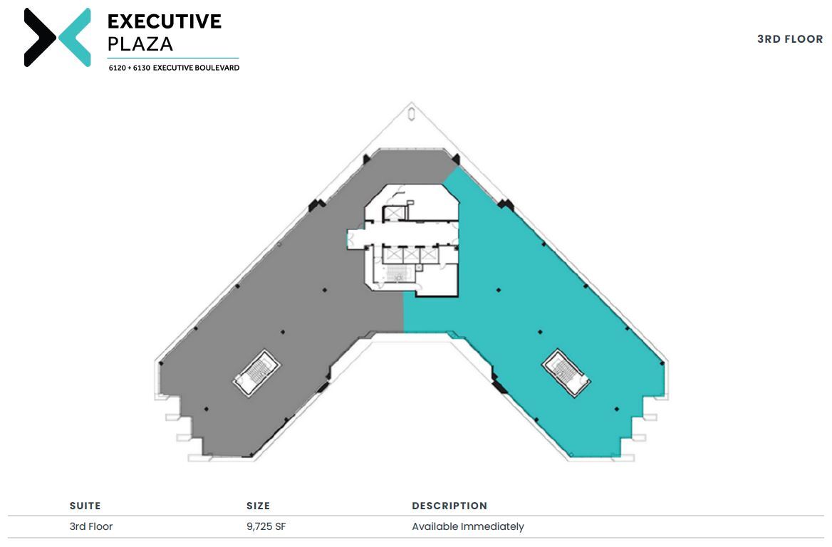 6120 Executive Blvd, Rockville, MD for lease Floor Plan- Image 1 of 1