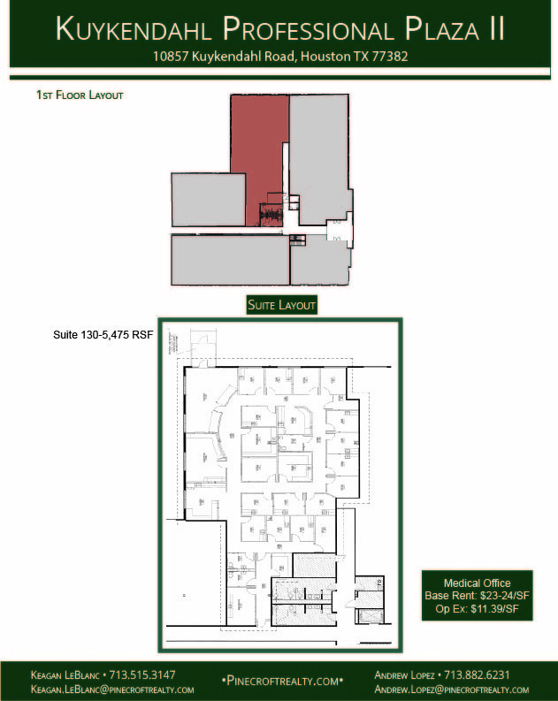 10857 Kuykendahl Rd, The Woodlands, TX, 77382 - Office/Medical Space ...