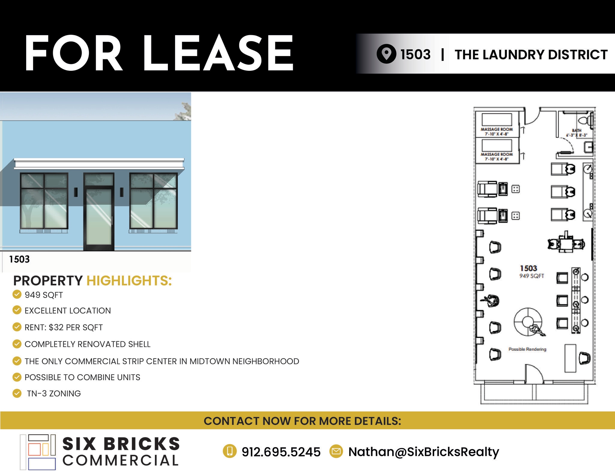 1501-1509 Paulsen St, Savannah, GA for lease Building Photo- Image 1 of 8