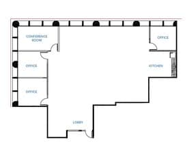 333 W Santa Clara St, San Jose, CA for lease Floor Plan- Image 1 of 1