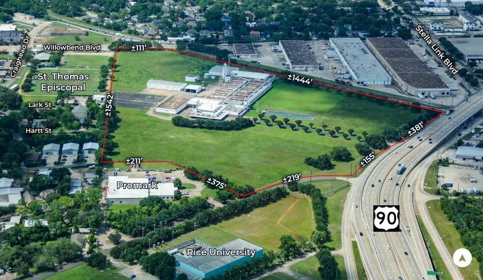 11530 Main St, Houston, TX for sale - Aerial - Image 3 of 3