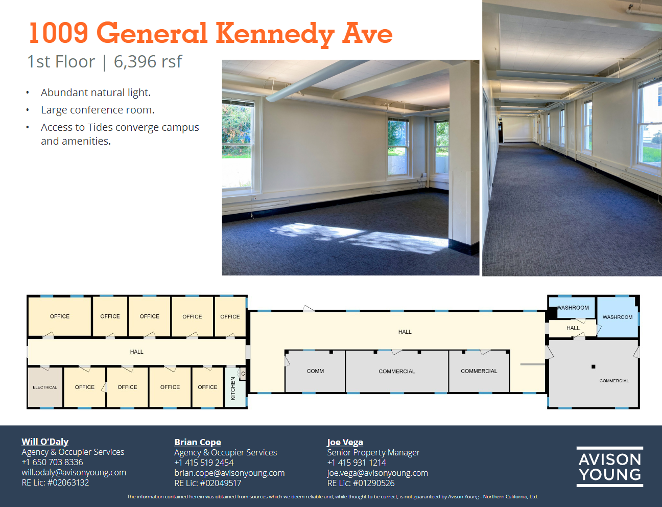 1012-1016 Torney Ave, San Francisco, CA for lease Floor Plan- Image 1 of 1