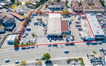 724 San Bernadino Rd, Covina, CA - AERIAL map view