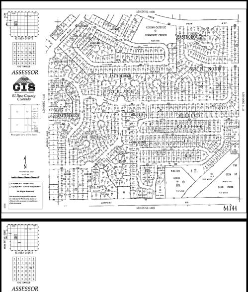 314 Bonnie Ct, Colorado Springs, CO for sale - Plat Map - Image 3 of 4