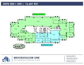 2301 E Lamar Blvd, Arlington, TX for lease Floor Plan- Image 2 of 2