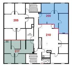 617 11th Ave SW, Calgary, AB for lease Floor Plan- Image 2 of 2