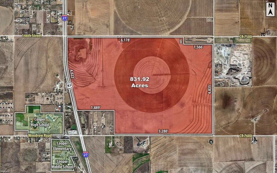 NEQ I-27 & Woodrow Road Rd, Lubbock, TX for sale - Primary Photo - Image 1 of 1