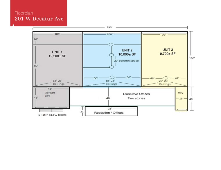 201 W Decatur Ave, Pleasantville, NJ for lease - Site Plan - Image 2 of 6