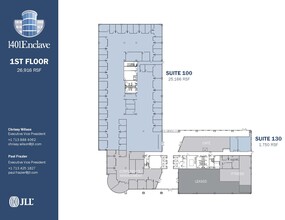 1401 Enclave Pky, Houston, TX for lease Floor Plan- Image 1 of 1