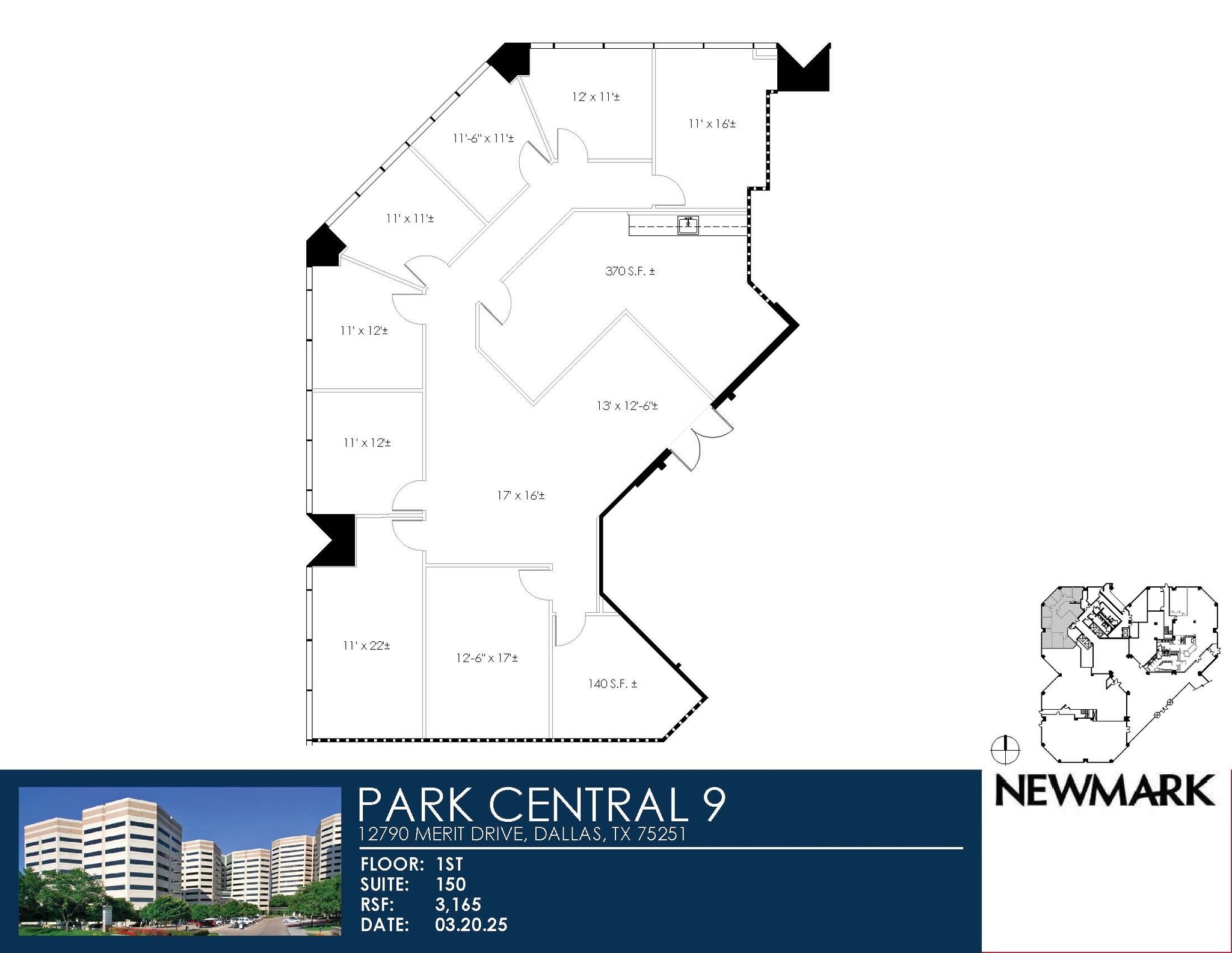 12750 Merit Dr, Dallas, TX for lease Floor Plan- Image 1 of 1