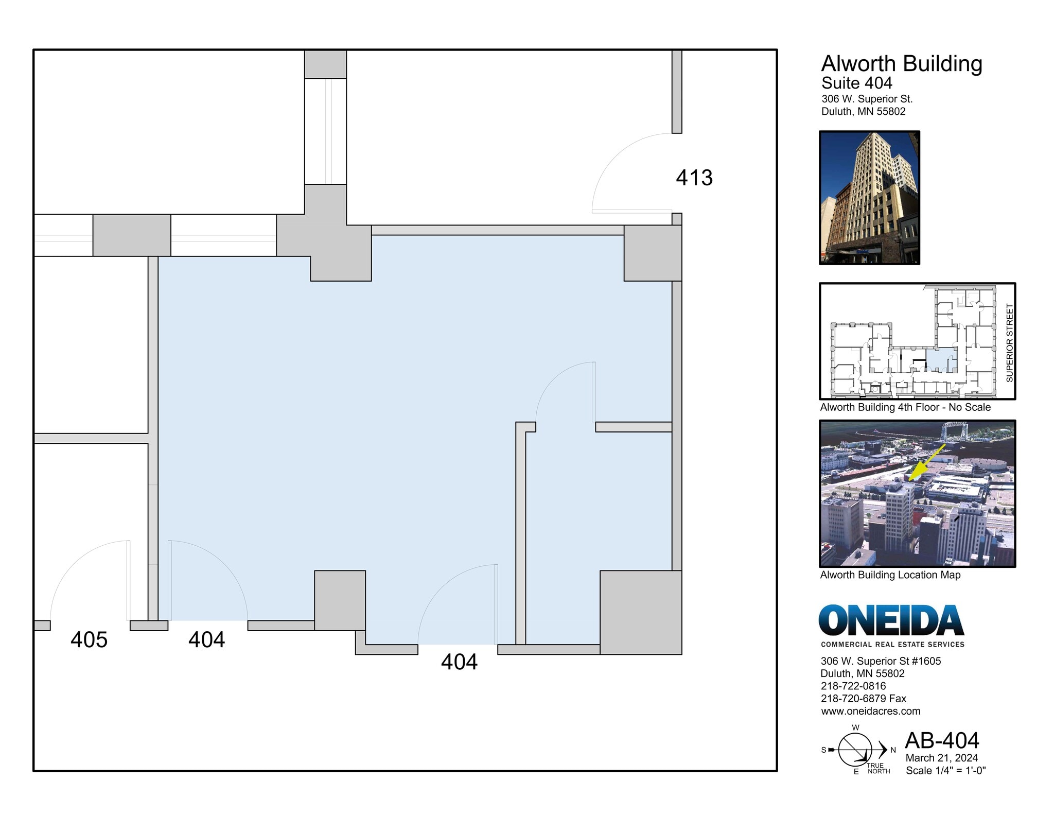 306 W Superior St, Duluth, MN for lease Site Plan- Image 1 of 1