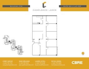 2850 E Camelback Rd, Phoenix, AZ for lease Floor Plan- Image 1 of 1