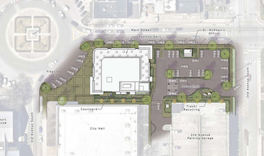 231 Public Sq, Franklin, TN - aerial  map view