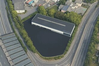 Villeneuve-la-Garenne - AERIAL map view