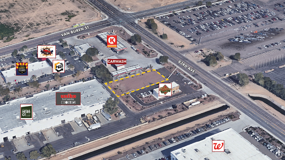 220 N 83rd Ave, Tolleson, AZ for lease - Aerial - Image 1 of 5