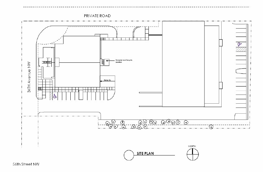 5709-5711 34th Ave NW, Gig Harbor, WA for sale - Site Plan - Image 1 of 1