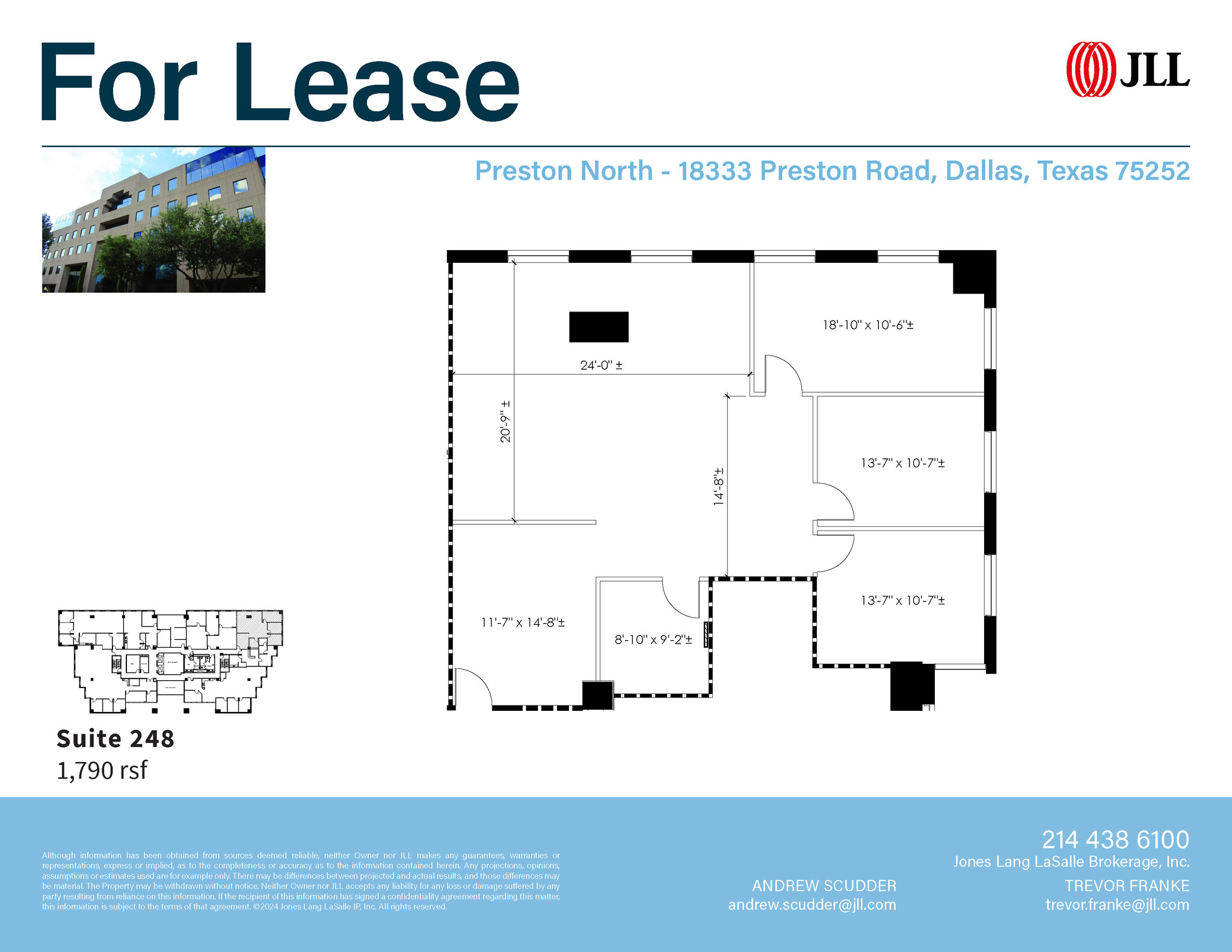 18333 Preston Rd, Dallas, TX for lease Floor Plan- Image 1 of 1