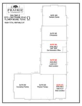 3370 Long Prairie Rd, Flower Mound, TX for lease Floor Plan- Image 1 of 1