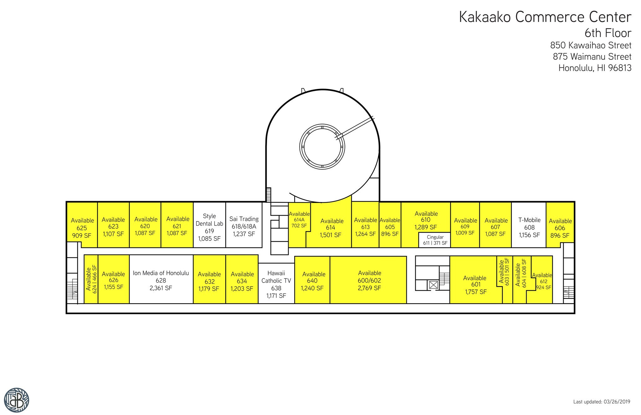 875 Waimanu St, Honolulu, HI for lease Site Plan- Image 1 of 1