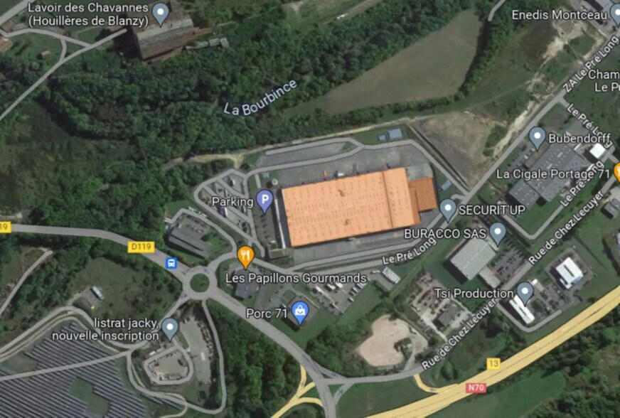 Office in Montceau-les-Mines for lease - Aerial - Image 2 of 2