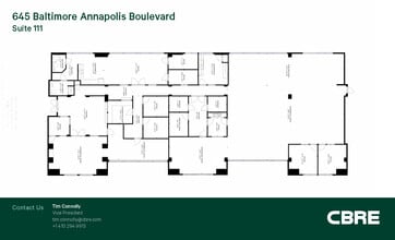 645 Baltimore Annapolis Blvd, Severna Park, MD for lease Floor Plan- Image 1 of 1