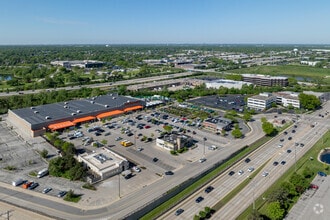 663 Lake Cook Rd, Deerfield, IL - AERIAL map view