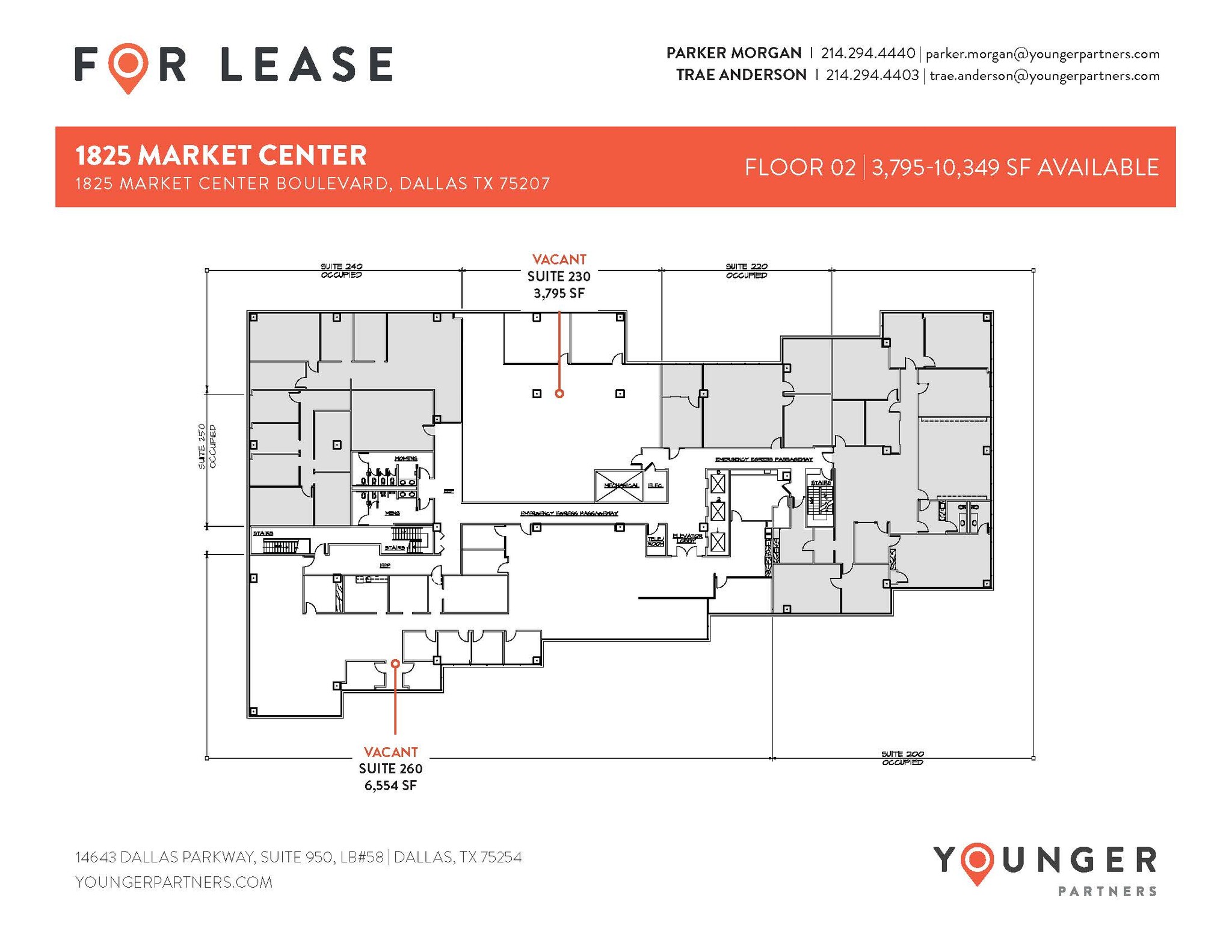 1825 Market Center Blvd, Dallas, TX for lease Floor Plan- Image 1 of 1