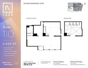 1333 N Kingsbury St, Chicago, IL for lease Floor Plan- Image 1 of 11