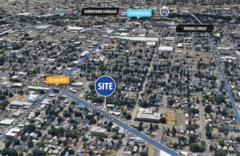 2011 N Jefferson St, Spokane, WA - AERIAL  map view - Image1