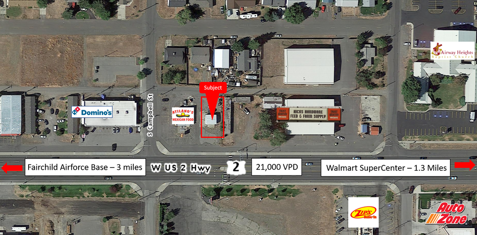 12518 W Us-2 Hwy, Spokane, WA for lease - Building Photo - Image 1 of 4