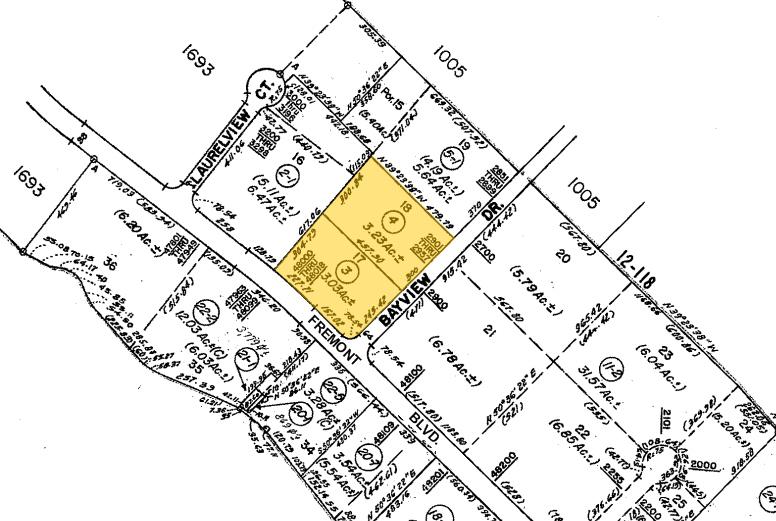 2917 Bayview Dr, Fremont, CA for lease - Plat Map - Image 2 of 3