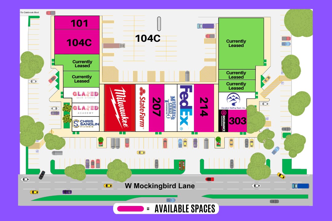 1625 W Mockingbird Ln, Dallas, TX 75235 Office Retail & Flex Spaces Renovated 2021