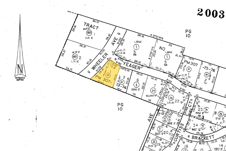 1608 Yeager Ave, La Verne, CA for lease - Plat Map - Image 2 of 3