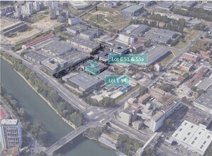 Gennevilliers, HDS - Aerial map view