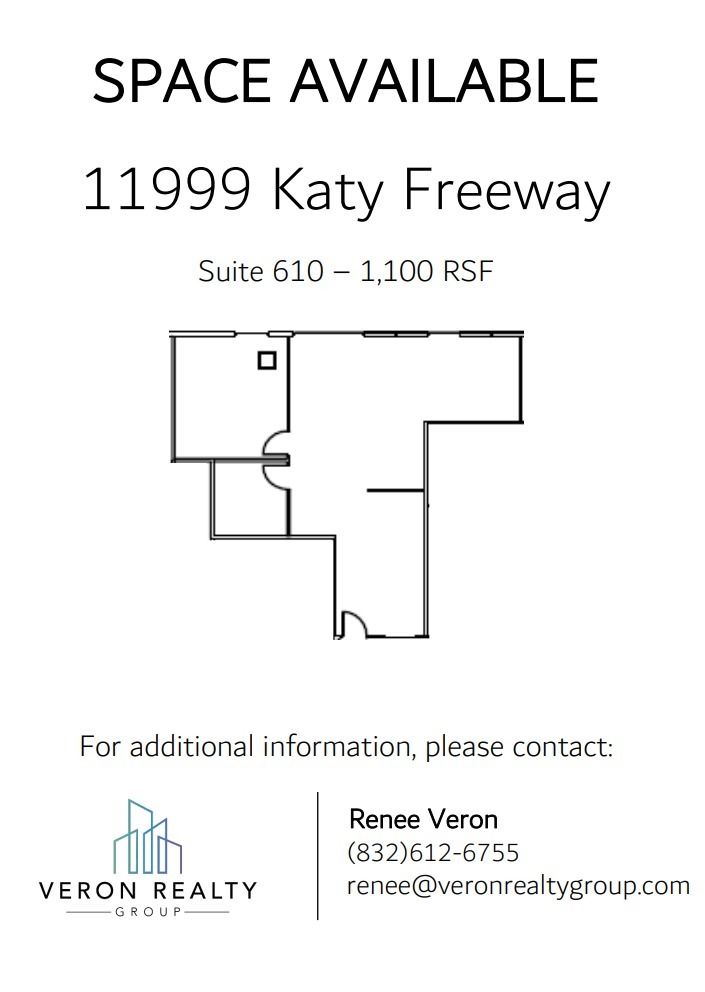 11999 Katy Fwy, Houston, TX for lease Floor Plan- Image 1 of 1