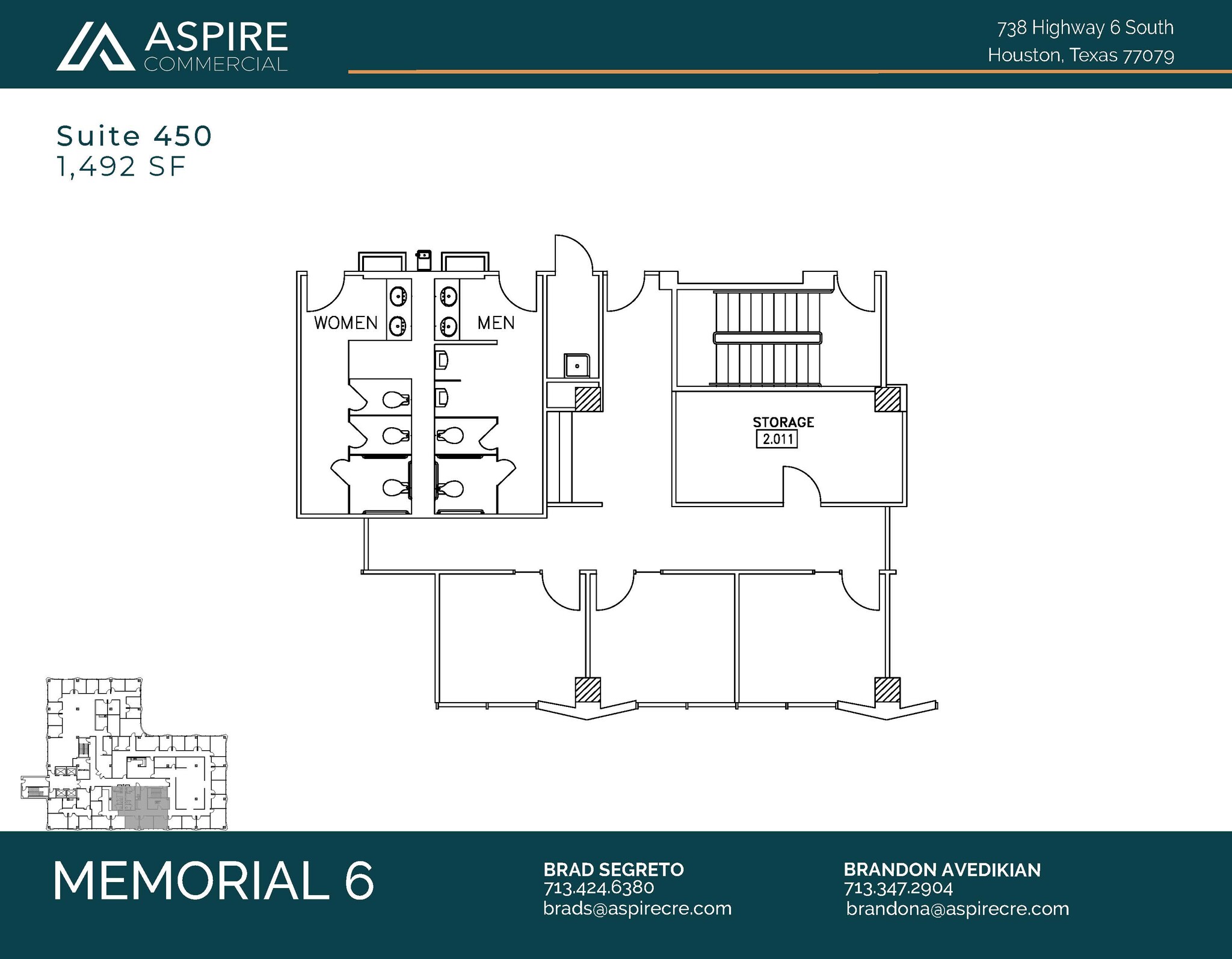 738 Highway 6 S, Houston, TX for lease Floor Plan- Image 1 of 1