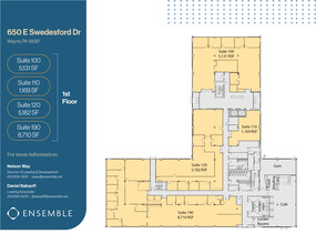 650 E Swedesford Rd, Wayne, PA for lease Floor Plan- Image 1 of 1