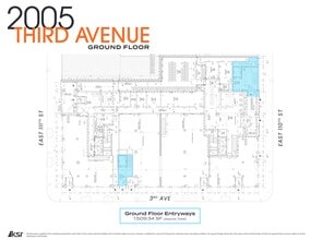 2005 3rd Ave, New York, NY for lease Site Plan- Image 1 of 6